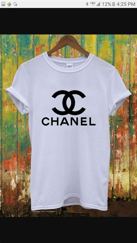 chanel no 5 apparel|Chanel no five t shirt.